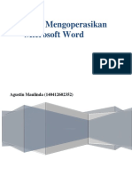 Modul Cara Mengoperasikan Microsoft Word PDF