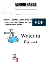 Washing Hands: Water in Faucet