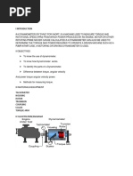 Introduction Dynamometer