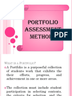 Lesson 6 - Portfolio Assessment