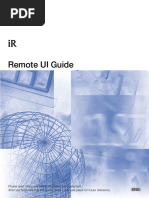 Remote UI Guide