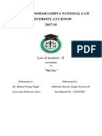 Dr. Ram Manohar Lohiya National Law University, Lucknow 2017-18