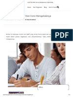 Contoh Soal GMAT Dan Cara Mengatasinya - English Bridge PDF