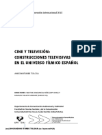 Cine y Televisión Construcciones Televisivas en El Universo Fílmico Español