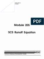 SCS Runoff Equation