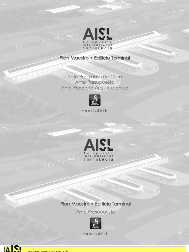 Plan Maestro Aeropuerto Santa Lucia vs NAIM AMLO