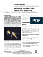 Artemia Culture For Intensive Finfish PDF