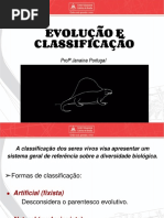 Evolução, Classificação e Cladística