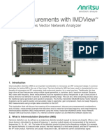 IMD Measurements Using IMDView An