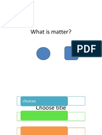 What Is Matter