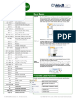 Excel: Keyboard Shortcuts Excel Basics