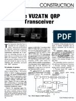 VU2ATN 20m QRP Transceiver