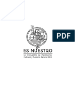 Programa - 1er Encuentro de Patrimonio Cultural y Turismo Jalisco 2018