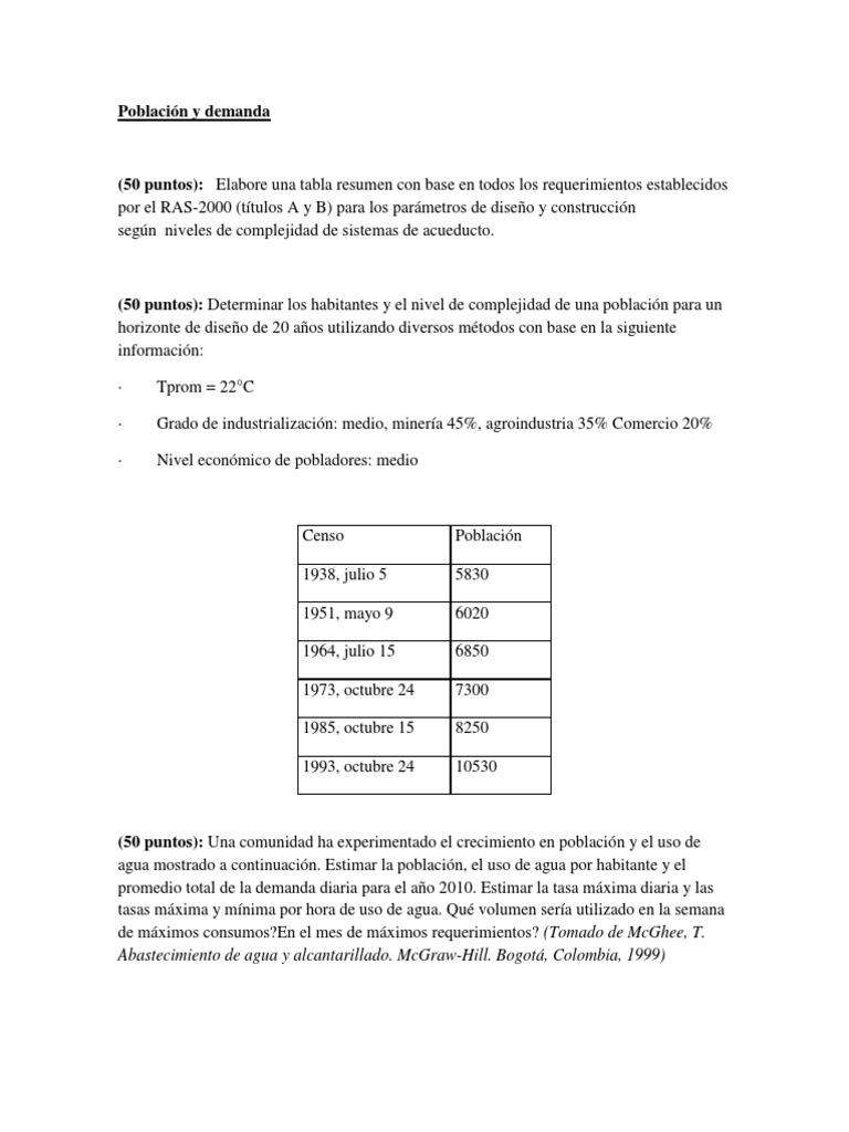 Diseño de captación y aducción de agua | PDF | Agua | Red de ...
