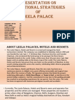 Promotional Strategies of Leela Palaces