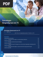 Apostila de Estratégia Empresarial Em TI - Universidade UNOPAR