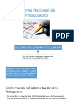 Sistema Nacional de Presupuesto