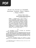Revisão Dos Conceitos de Autoridade, Autorização, Permissão e Norma Juridica - Goffredo Teles
