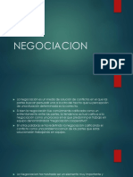 Negociación