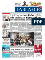 Fréttablaðið The Icelandic Newspaper With The Largest Circulation 15/12/2005