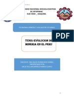 La Minería en La Economía Del Perú PDF