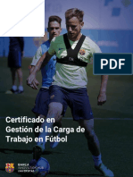 Barca-Universitas Certificado en Gestioun de La Carga de Trabajo en Fuutbol PDF