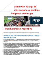 El Genocida Plan Kalergi de Destruir a Las Naciones y Pueblos Indígenas de Europa