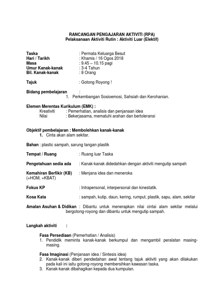 Rpa Rutin 16 8 Gotngryong