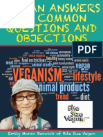 Vegan Answers To Common Questions and Objections SPANISH 10.15 UPDATE PDF