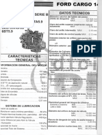 Cummins 6bt-Tolerancias Para Ajustes