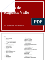 VERDADERO Recetario de Augusta Valle