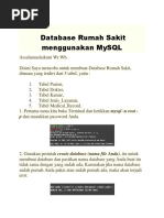 ERD Rumah Sakit Rawat Inap | PDF