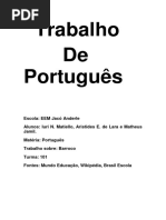Trabalho de Português