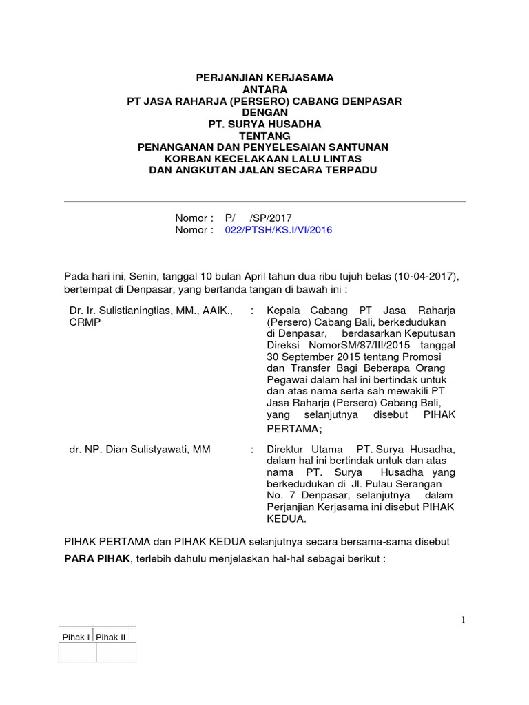 Contoh Surat Lamaran Ke Pt Jasa Raharja Berbagi Contoh Surat