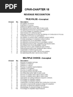 Ch18 Revenue Recognition