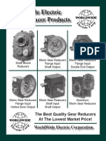 Gear Reducer Products PTJ Mayo2011 PDF