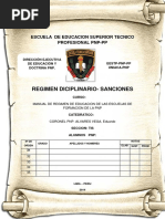 Regimen Diciplinario
