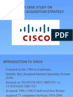 Cisco’s acquisition strategy