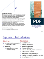 Reti Di Calcolatori e Internet - Un Approcio Top-Down Slide Cap1