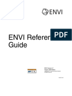 ENVI Reference Guide