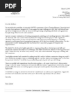 Sample of Application Letter