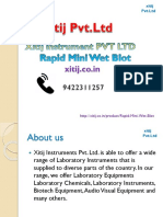 Rapid Mini Wet Blot - Xitij Instrument PVT LTD