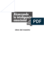 AIcanzando La Inteligencia Emocional 4 Libro para El Maestro