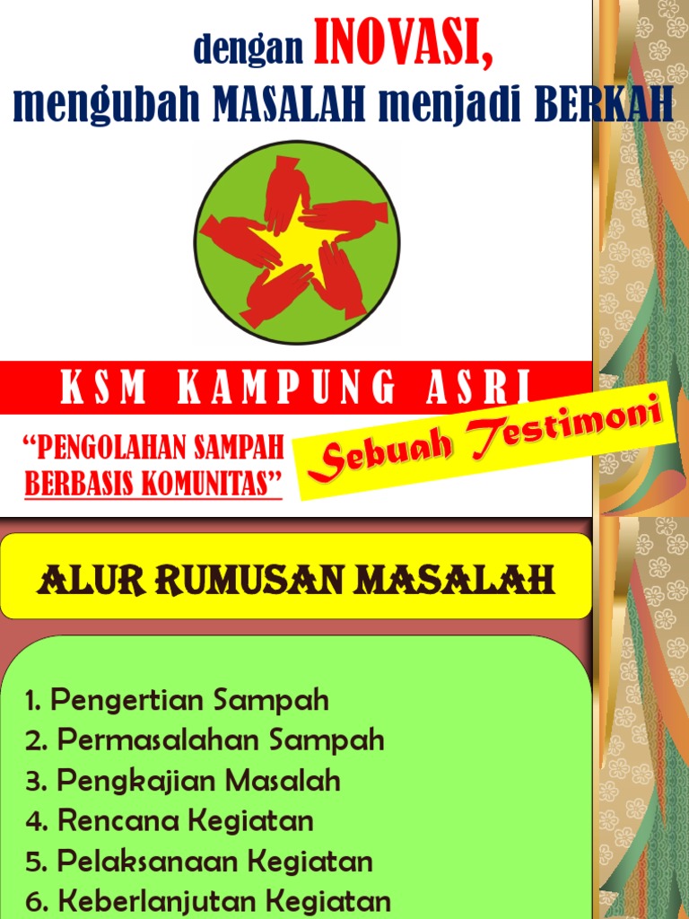 Poster Pemilahan Sampah Contoh Poster