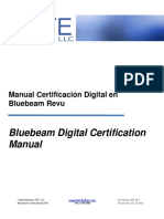 Manual para Certificacion Digital en Bluebeam Revu2 PDF