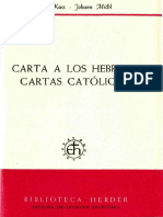 Kuss, Otto & Johann Michl. Cartas, Hebreos y Catolicas. Comentario de Ratisbona 08. Ed Herder, Barcelona, 1977 PDF