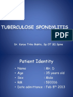 Spondylitis TB