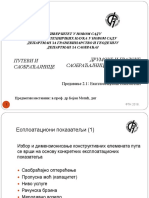 Predavanje - Eksploatacioni Pokazatelji 2018 PDF