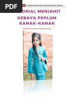 Ebook Kebaya Peplum Kanak-Kanak (Free)