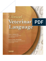 Clinical Veterinary Language